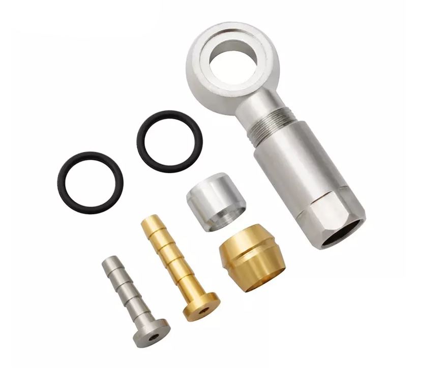 AHOOH - KIT Hidráulico para pinza Shimano AHOOH (Banjo, Tornillo comp, Olivas, Pin BH59+BH90, tóricas) - 187983