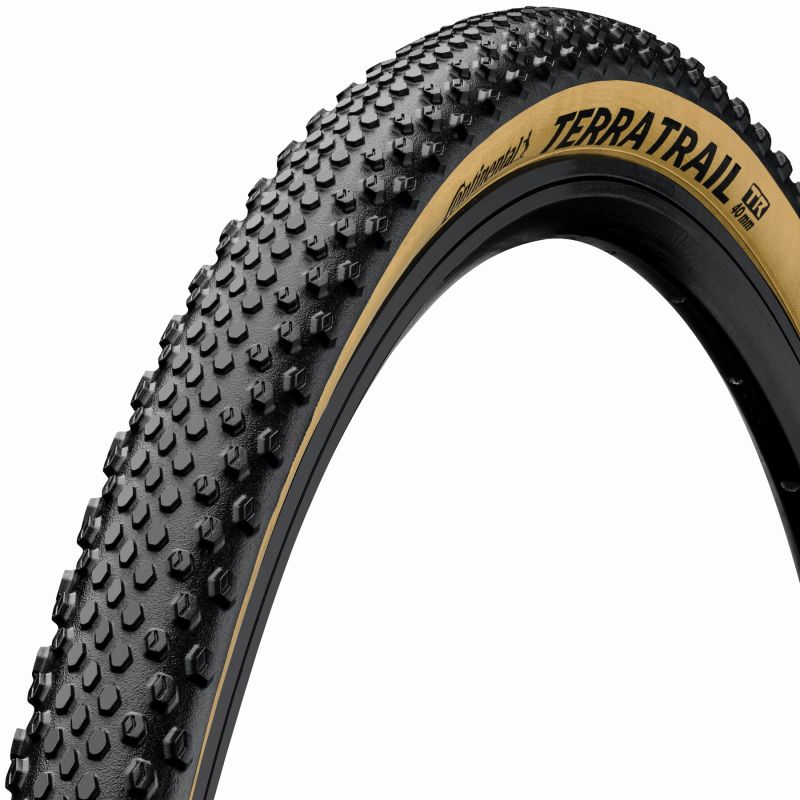 CONTINENTAL - Terra Trail 700 - PureGrip ShieldWall 700x35c Flanco Crema - 709151