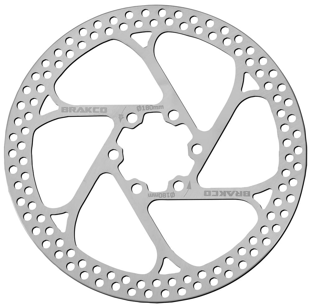 BRAKCO - Disco de Freno BRAKCO DR15 140 mm, 6T, 1,8 mm, Inox 410, Cantos redondeado, 97 g - BKR123