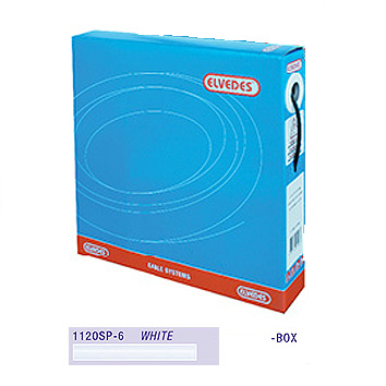 ELVEDES - Funda de Cable de Cambio Elvedes Ø4.2mm (Caja 30m) Blanco - E1120SP6
