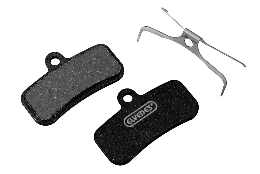 [000098] ELVEDES - Pastillas de freno Disco e-bike (Metallic Carbon, todas condiciones)  SHIMANO BR-M640/810/820/9120 ( - E6891MC