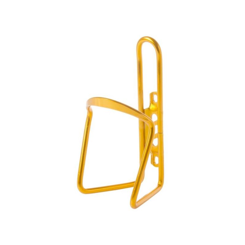 M-WAVE - Portabidones Aluminio Basic - Oro - 132837