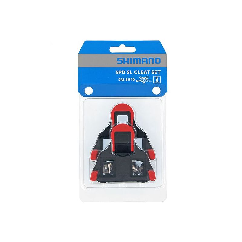 SHIMANO - Calas SPD-SL - SM-SH10 Rojo - 15993