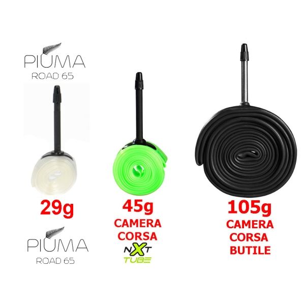 BARBIERI PNK - Piuma Road 700x23-32 Presta 65mm -  - 225972